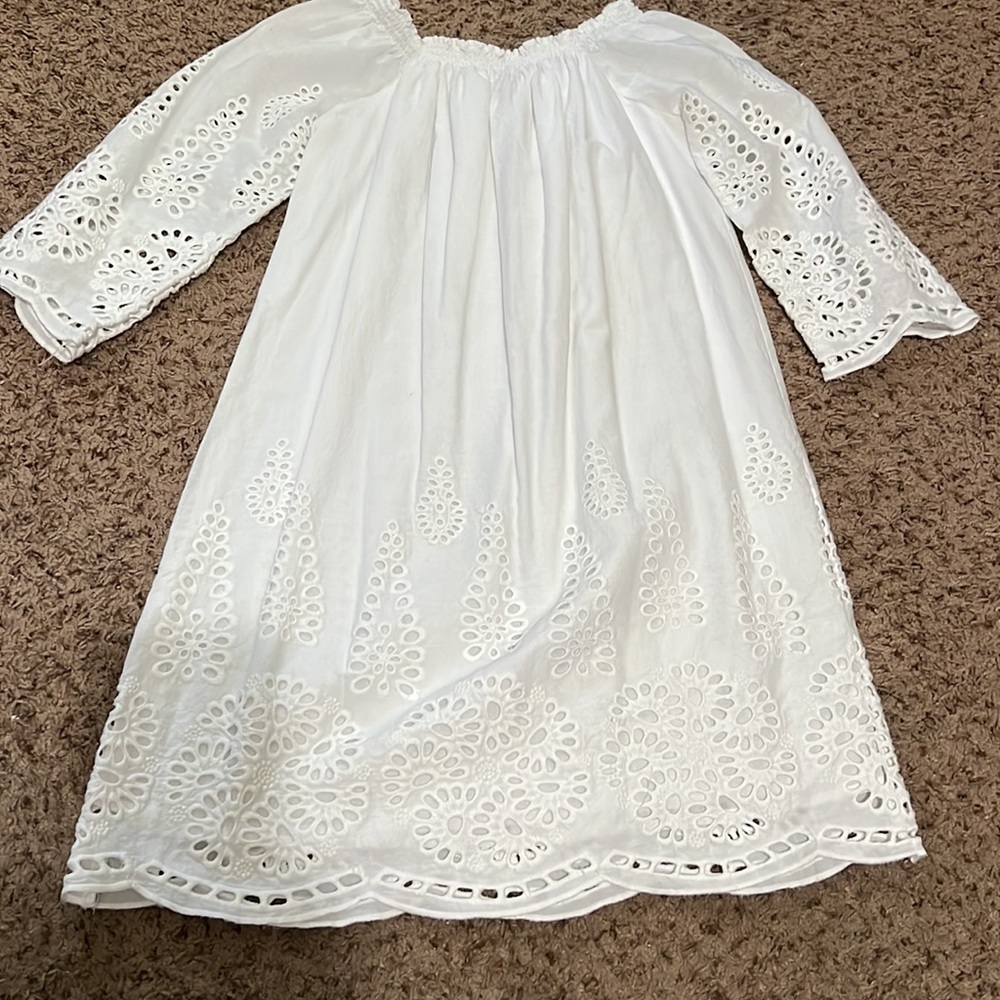 Halabaloo white dress